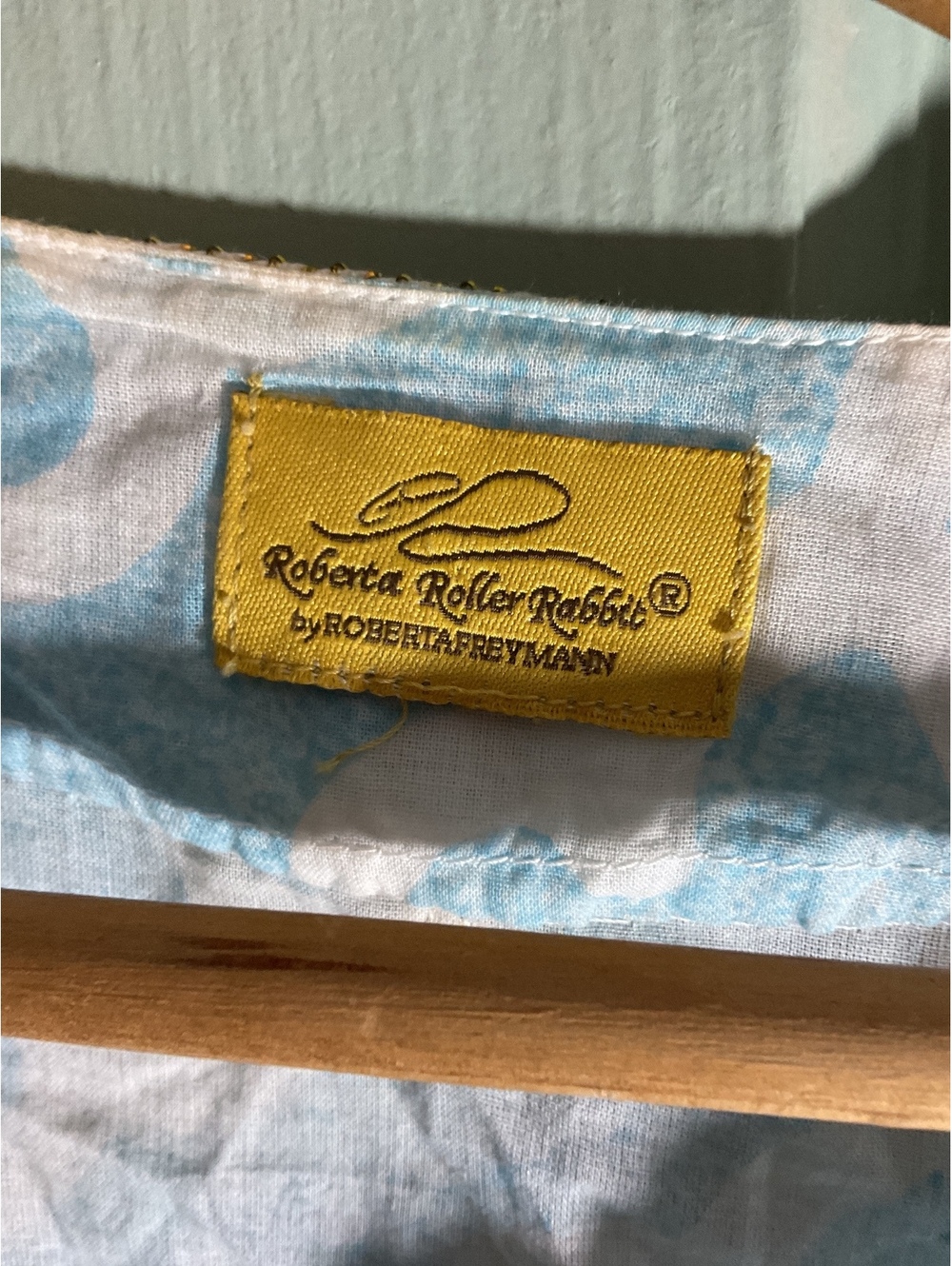 Roberta Roller Rabbit Blue and White Embroidered Tunic Dress - Picture 4 of 11